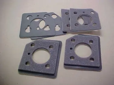 Through-cut die-cut foam parts