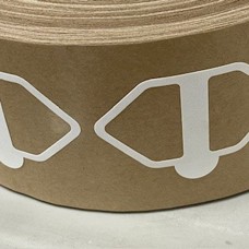 die cut parts on a roll