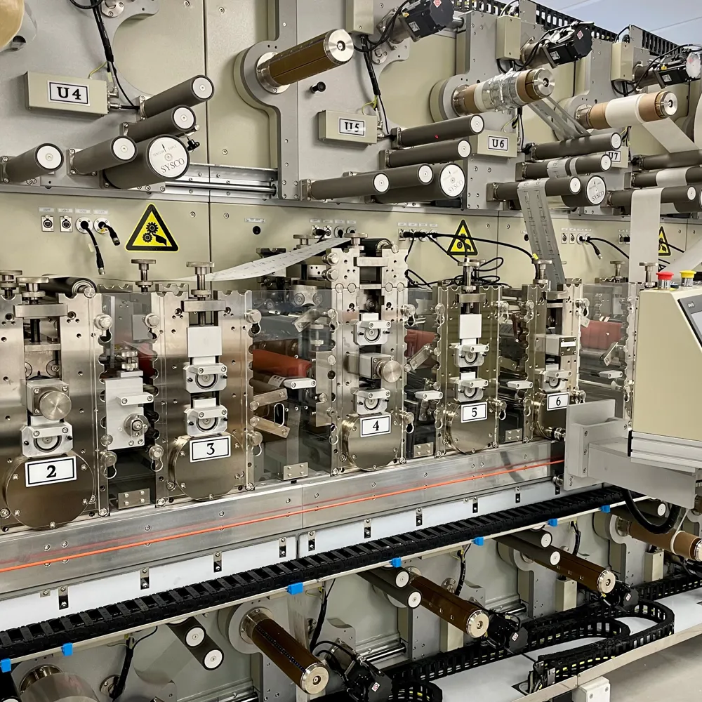 Clean Room Die-Cutting Image
