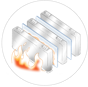 Ev Battery Cells and Thermal Runaway Mitigation Illustration