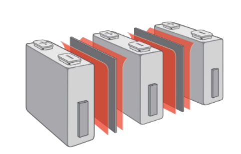 Adhesives to mitigate thermal runaway