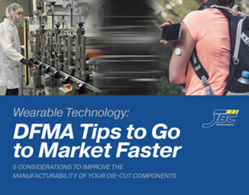 DFMA Tips to Go to Market Faster Die-Cut Wearables