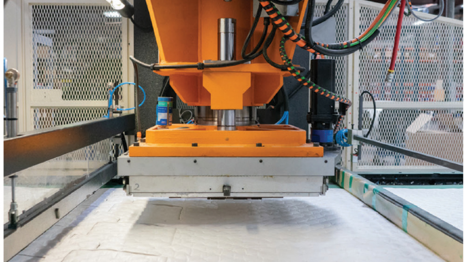 Die cutting of thermal insulation