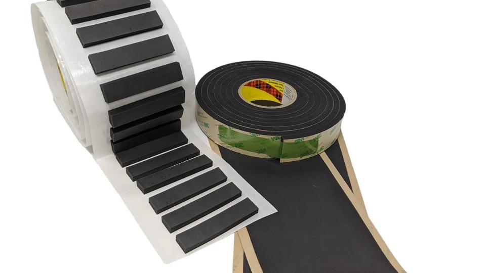 ISOLOSS DIE CUT PARTS KISS CUT ON A ROLL