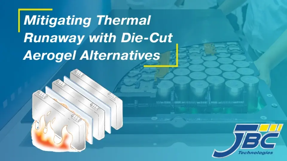 Die Cut Thermal Runaway Materials for Battery Applications