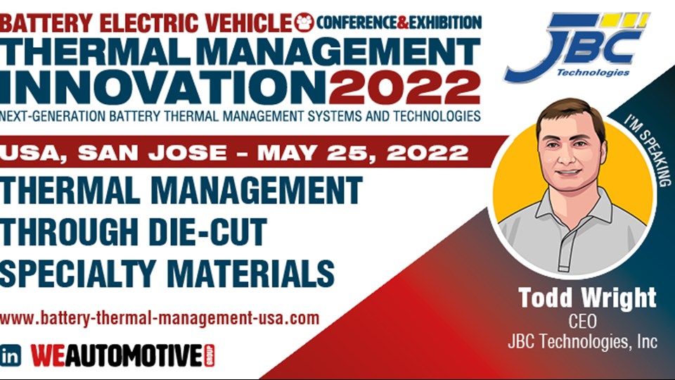 Todd Wright Speaking at 2022 EV Battery Thermal Management Innovations Conference