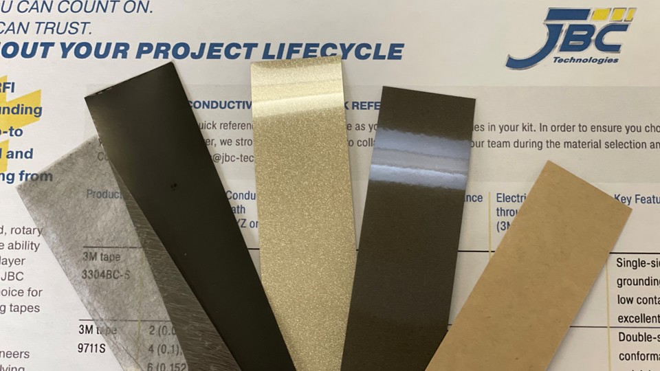 5 GoTo EMI / RFI Shielding and Grounding Tapes for DieCut