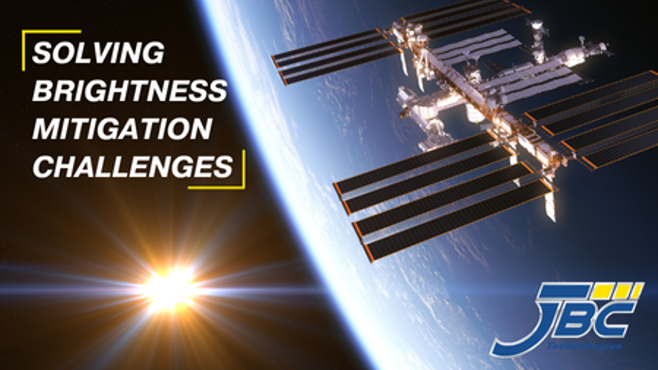 Performance Materials for Brightness Mitigation in Satellites